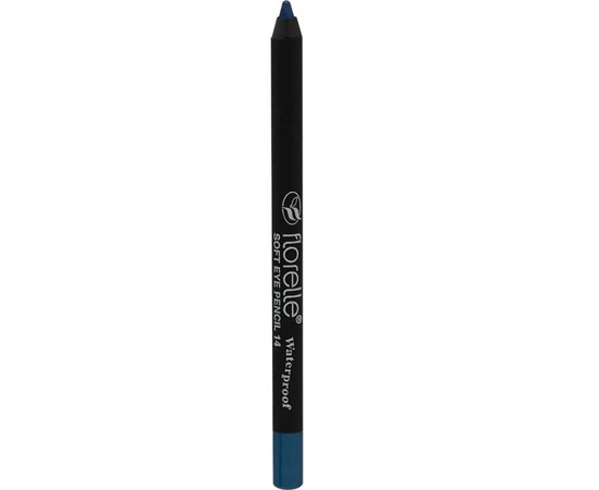 Зображення 2 Олівець для очей м'який водостійкий Florelle Soft Eye Pencil WP 14 морська хвиля, 1.2г, Об'єм (мл, г): 1.2, Колір: 14