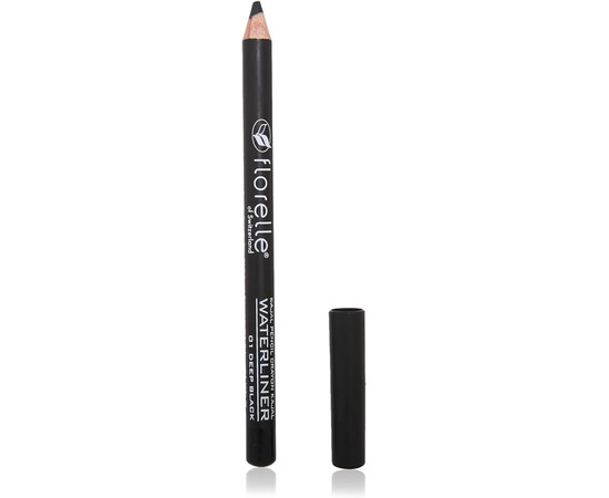 Зображення 2 Олівець для очей Florelle Waterliner Kajal Pencil 01, 1.14 г, Об'єм (мл, г): 1.14, Колір: 01
