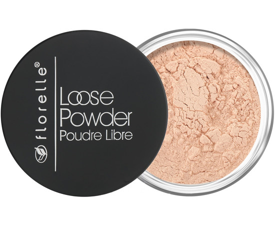 Зображення 2 Розсипчаста пудра для обличчя Florelle Loose Powder 201, 20 г, Об'єм (мл, г): 20, Колір: 201