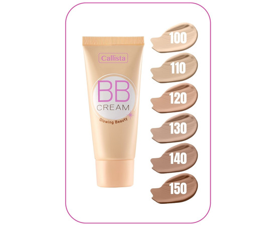 Зображення 3 Тональний крем для обличчя Callista BB Cream SPF15 тон 100, 25 мл