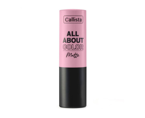 Изображение 3 Матовая помада для губ Callista All About Color Matte Lipstick 508 Call Jimmy, 4 г, Объем (мл, г): 4, Цвет: 508