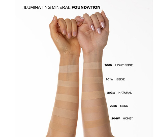 Зображення 5 Розсипчаста пудра для обличчя Paese Illuminating Mineral Foundation 202W Natural, 7 г, Об'єм (мл, г): 7, Колір: 202W