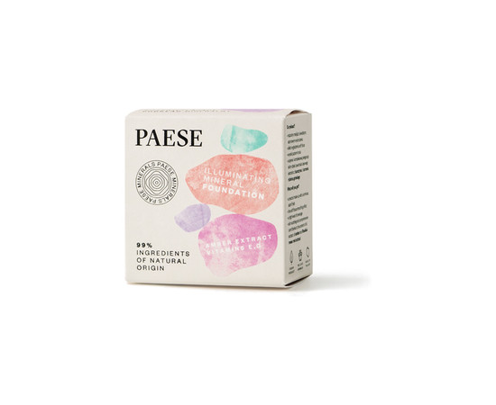 Изображение 5 Рассыпчатая пудра для лица Paese Illuminating Mineral Foundation 204W Honey, 7 г, Объем (мл, г): 7, Цвет: 204W