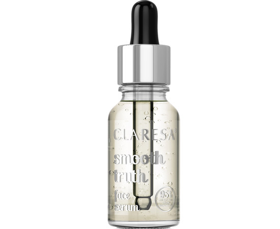 Зображення 2 Сироватка для обличчя Claresa Smooth Truth Розгладжуюча, 16 г