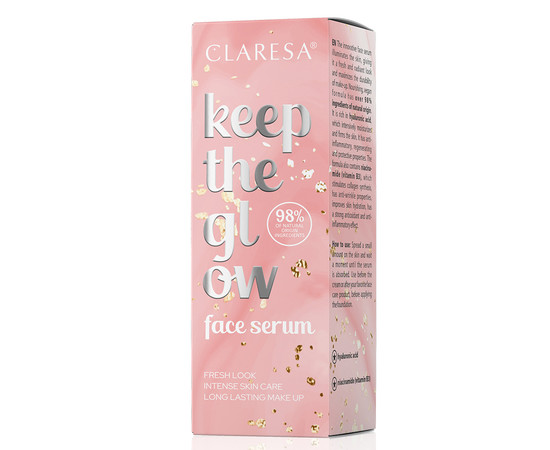 Зображення 3 Сироватка для обличчя Claresa Keep The Glow Освітлювальна, 16 г