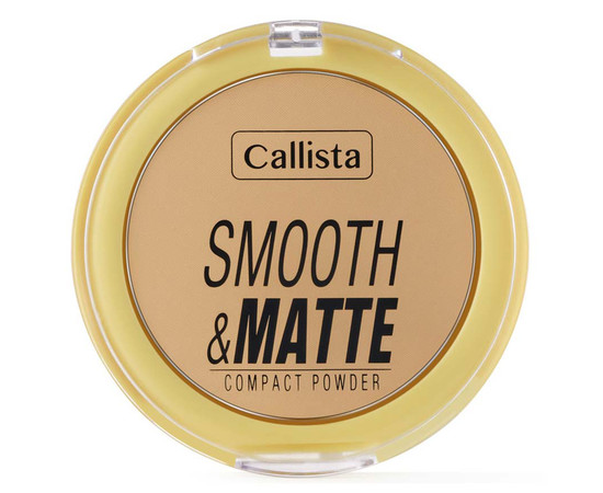 Изображение 2 Компактная пудра для лица Callista Smooth & Mate Compact Powder 30 Dark Honey, 10 г, Объем (мл, г): 10, Цвет: 30