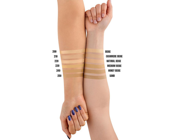 Зображення 3 Тональний крем для обличчя Callista Total Perfecting Foundation SPF15 тон 232 Light Beige, 30 мл