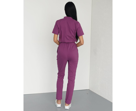 Изображение 2 Медицинский комбинезон женский Даллас светло-фиолетовый р. 42, "БЕЛЫЙ ХАЛАТ" 127-401-715, Размер: 42, Цвет: светло-фиолетовый