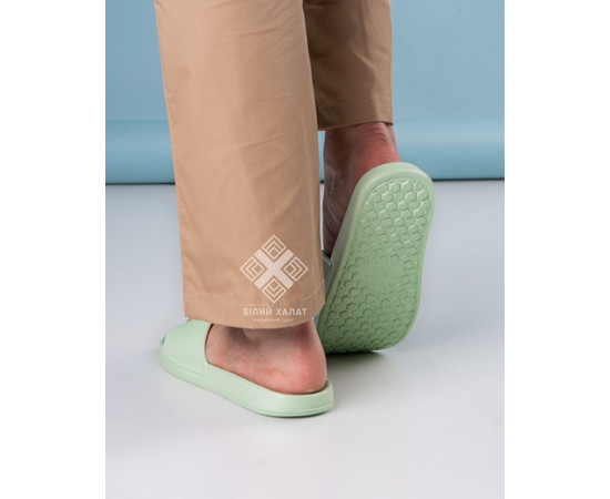 Зображення 3 Взуття медичне шльопанці Coqui Tora світло-м'ятний р. 41, "БІЛИЙ ХАЛАТ" 398-440-867, Розмір: 41, Цвет: світло-м'ятний