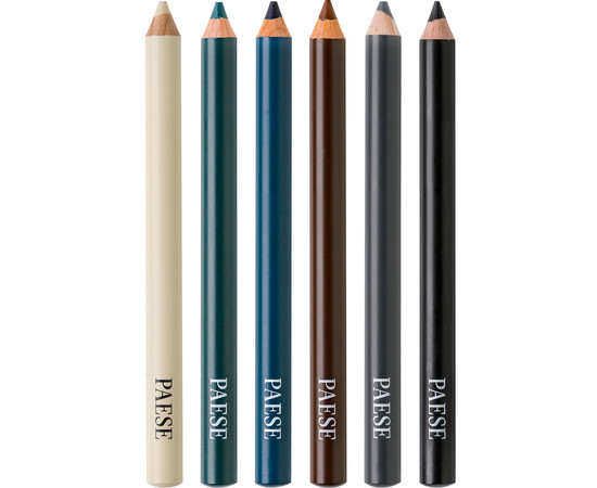 Зображення 2 Олівець для очей м'який Paese Soft Eyepencil 01 Jet Black, 1.5 г, Об'єм (мл, г): 1.15, Колір: 01