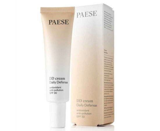 Изображение 2 Тональный DD-крем-уход для лица Paese DD Cream Daily Defense SPF30 4W Golden Beige, 30 мл, Объем (мл, г): 30, Цвет: 4W