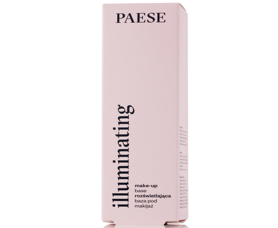 Изображение 3 База под макияж Paese Illuminating Make-Up Base Осветляющая, tube 30 мл