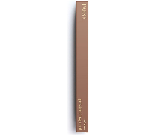 Изображение 4 Карандаш для бровей пудровый со щеточкой Paese Powder Browpencil Soft Brown, 1.19 г, Объем (мл, г): 1.19, Цвет: Soft Brown