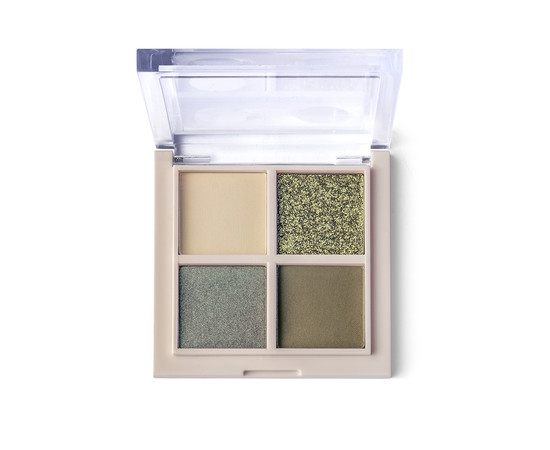 Зображення 3 Палетка тіней для повік 4в1 Paese Daily Vibe Palette 02 Military Vibe, 5.5 г, Об'єм (мл, г): 5.5, Колір: 02