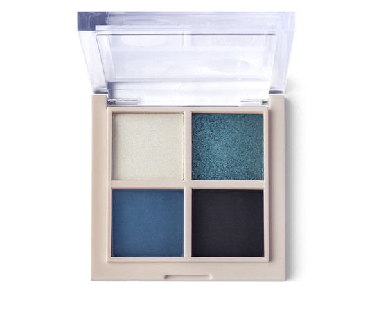 Зображення 5 Палетка тіней для повік 4в1 Paese Daily Vibe Palette 06 Velvet Smokey, 5.5 г, Об'єм (мл, г): 5.5, Колір: 06