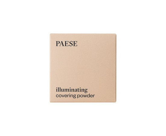 Зображення 4 Пудра компактна тонуюча для обличчя Paese Illuminating Covering Powder 4C Tanned, 9 г, Об'єм (мл, г): 9, Колір: 4C