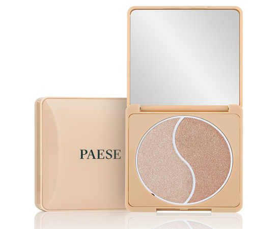 Изображение 3 Хайлайтер-палитра для лица 2в1 Paese Self glow Highlighter Ultra, 6.5 г