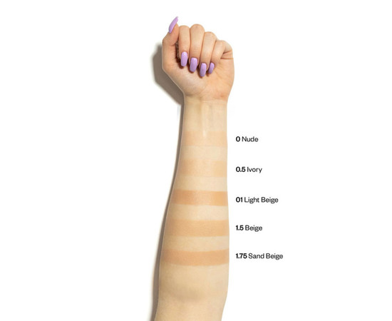 Зображення 3 Тональний крем флюїд вирівнюючий для сухої шкіри Paese Long Cover Fluid 0 Nude, 30 мл, Об'єм (мл, г): 30, Колір: 0