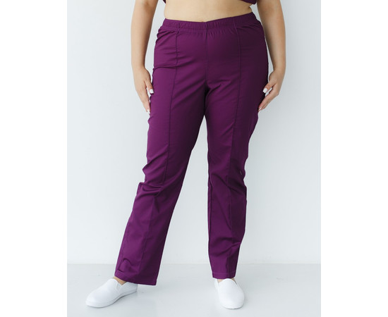 Зображення 7 Медичний костюм жіночий Топаз фіолетовий +SIZE р. 58, "БІЛИЙ ХАЛАТ" 318-335-705, Розмір: 58, Цвет: фиолетовый