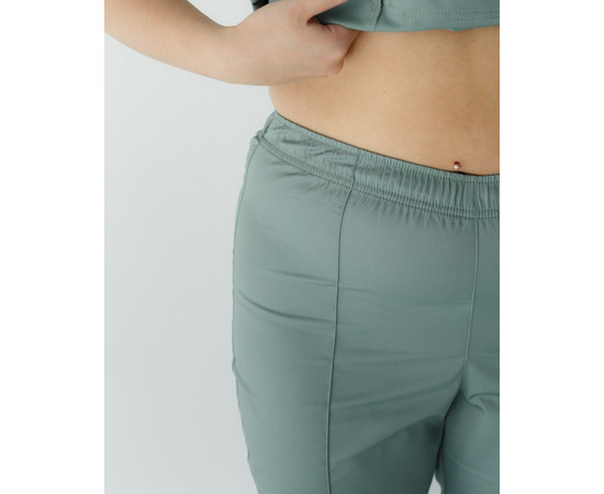 Зображення 7 Медичний костюм жіночий Топаз оливковий +SIZE р. 60, "БІЛИЙ ХАЛАТ" 362-327-705, Розмір: 60, Цвет: оливковий