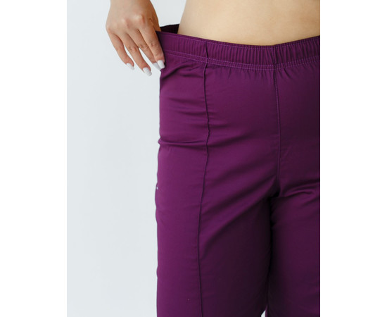 Зображення 8 Медичний костюм жіночий Топаз фіолетовий +SIZE р. 56, "БІЛИЙ ХАЛАТ" 318-335-705, Розмір: 56, Цвет: фиолетовый