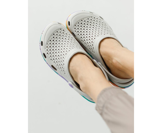 Зображення 2 Взуття медичне Coqui Lindo сірий з абстракцією р. 38, "БІЛИЙ ХАЛАТ" 394-328-758, Розмір: 38, Цвет: сірий з абстракцією