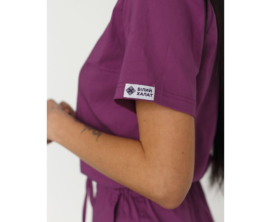 Изображение 4 Медицинский комбинезон женский Даллас светло-фиолетовый р. 42, "БЕЛЫЙ ХАЛАТ" 127-401-715, Размер: 42, Цвет: светло-фиолетовый