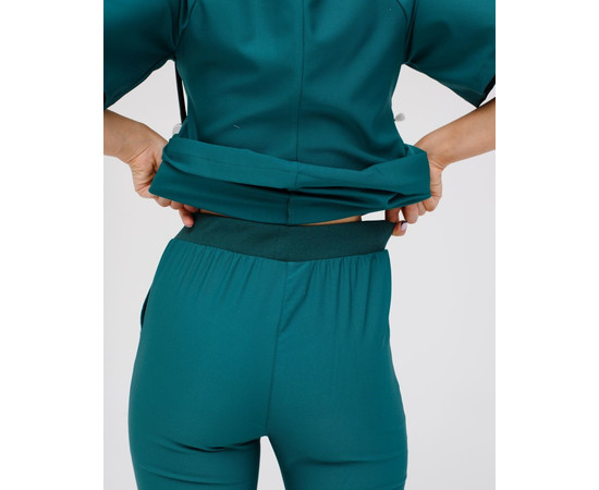 Изображение 5 Медицинский женский костюм Аризона зеленый р. 44, "БЕЛЫЙ ХАЛАТ" 468-350-924, Размер: 44, Цвет: зеленый