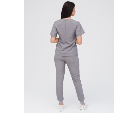 Зображення 2 Медичний костюм жіночий Аризона сірий р. 50, "БІЛИЙ ХАЛАТ" 468-328-924, Розмір: 50, Цвет: сірий
