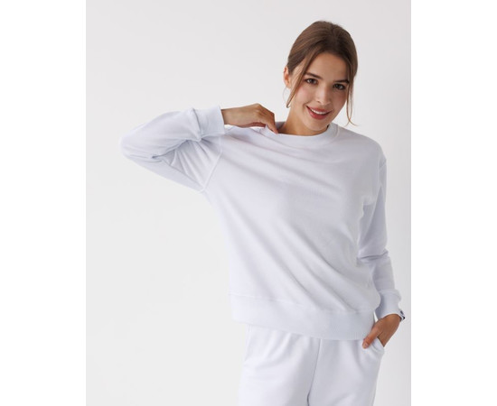 Изображение 2 Женский медицинский костюм Монреаль белый р. XL, "БЕЛЫЙ ХАЛАТ" 471-324-758, Размер: XL, Цвет: белый