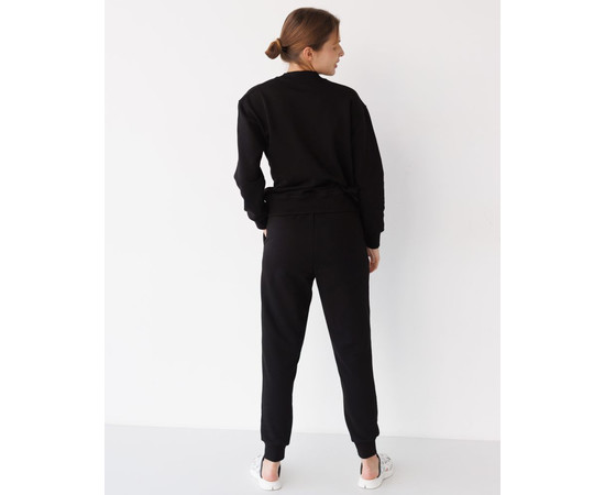 Изображение 2 Женский медицинский костюм Монреаль черный р. M, "БЕЛЫЙ ХАЛАТ" 471-321-758, Размер: M, Цвет: черный