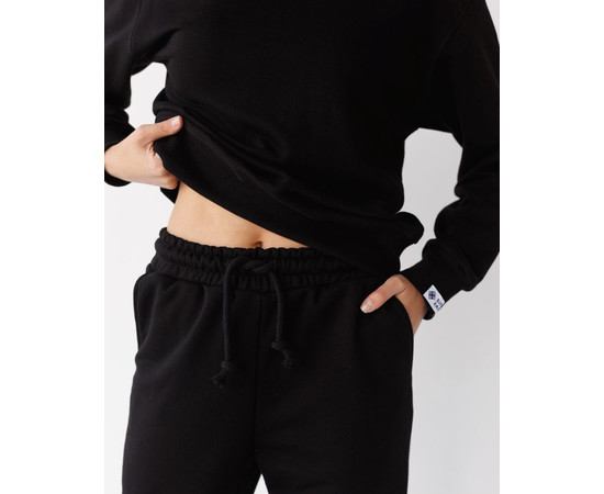 Зображення 5 Медичний костюм жіночий Монреаль чорний р. XL, "БІЛИЙ ХАЛАТ" 471-321-758, Розмір: XL, Цвет: чорний