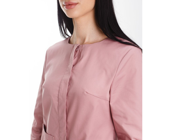 Зображення 6 Медичний костюм жіночий Жаклін попелясто-рожевий р. 44, "БІЛИЙ ХАЛАТ" 440-429-677, Розмір: 44, Цвет: попелясто-рожевий