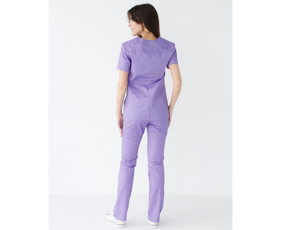 Изображение 2 Медицинский костюм женский Топаз лавандовый р. 54, "БЕЛЫЙ ХАЛАТ" 137-353-705, Размер: 54, Цвет: лавандовый