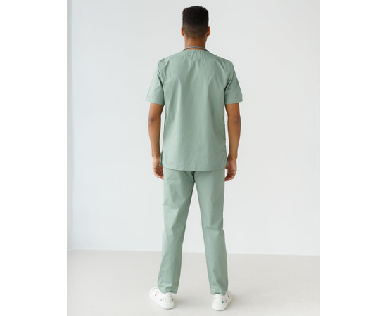 Зображення 2 Медичний костюм чоловічий Граніт оливковий р. 48, "БІЛИЙ ХАЛАТ" 130-327-710, Розмір: 48, Цвет: оливковий