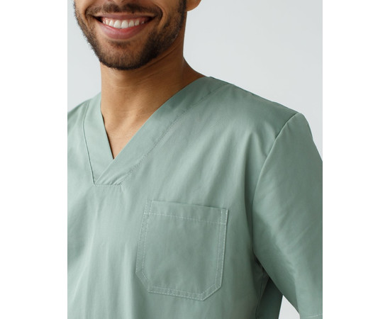 Зображення 4 Медичний костюм чоловічий Граніт оливковий р. 56, "БІЛИЙ ХАЛАТ" 130-327-710, Розмір: 56, Цвет: оливковий