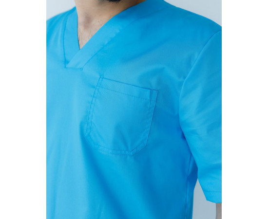Изображение 5 Медицинский костюм мужской Гранит кобальт р. 56, "БЕЛЫЙ ХАЛАТ" 130-439-710, Размер: 56, Цвет: кобальт