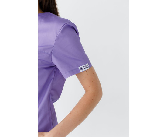 Зображення 6 Медичний костюм жіночий Топаз лавандовий р. 46, "БІЛИЙ ХАЛАТ" 137-353-705, Розмір: 46, Цвет: лавандовий