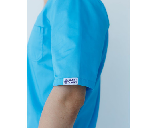 Зображення 6 Медичний костюм чоловічий Граніт кобальт р. 46, "БІЛИЙ ХАЛАТ" 130-439-710, Розмір: 46, Цвет: кобальт