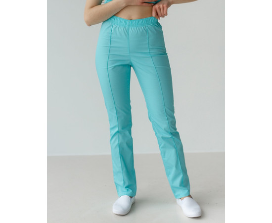 Изображение 7 Медицинский костюм женский Топаз мятный р. 46, "БЕЛЫЙ ХАЛАТ" 137-332-705, Размер: 46, Цвет: мятный