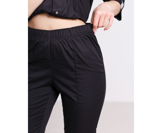 Зображення 7 Медичний костюм жіночий Сакура чорний р. 42, "БІЛИЙ ХАЛАТ" 124-321-678, Розмір: 42, Цвет: чорний