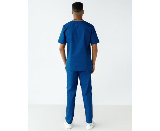 Зображення 2 Медичний костюм чоловічий Граніт синій р. 54, "БІЛИЙ ХАЛАТ" 130-322-710, Розмір: 54, Цвет: синий