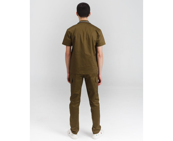 Зображення 2 Медичний костюм чоловічий Денвер хакі р. 54, "БІЛИЙ ХАЛАТ" 404-368-679, Розмір: 54, Цвет: хакі