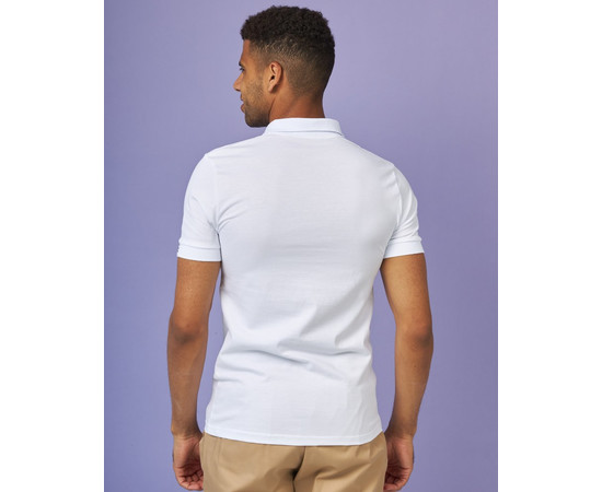Зображення 2 Медичне поло чоловіче біле р. 2XL, "БІЛИЙ ХАЛАТ" 148-324-677, Розмір: 2XL, Цвет: білий