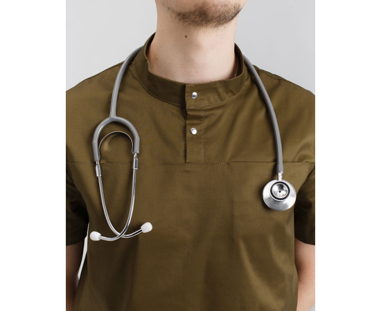 Зображення 4 Медичний костюм чоловічий Денвер хакі р. 46, "БІЛИЙ ХАЛАТ" 404-368-679, Розмір: 46, Цвет: хакі