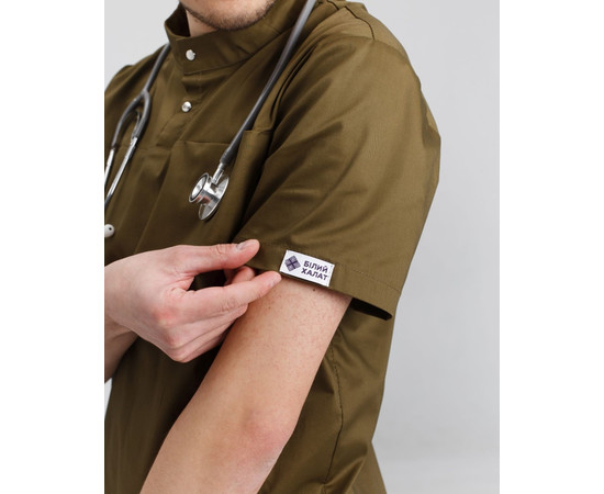 Зображення 5 Медичний костюм чоловічий Денвер хакі р. 54, "БІЛИЙ ХАЛАТ" 404-368-679, Розмір: 54, Цвет: хакі