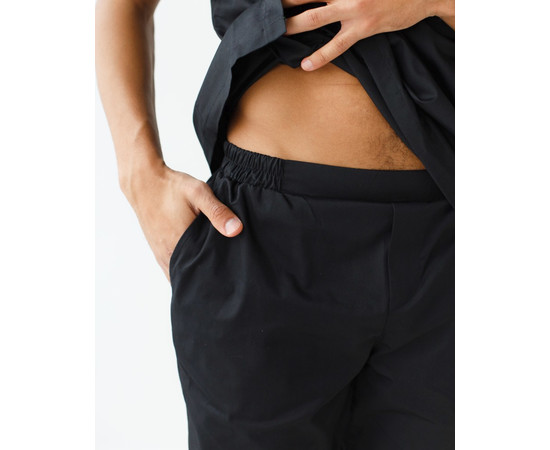 Зображення 7 Медичний костюм чоловічий Техас чорний р. 52, "БІЛИЙ ХАЛАТ" 136-321-677, Розмір: 52, Цвет: чорний