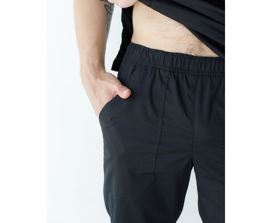 Зображення 8 Медичний костюм чоловічий Граніт чорний р. 54, "БІЛИЙ ХАЛАТ" 130-321-710, Розмір: 54, Цвет: чорний