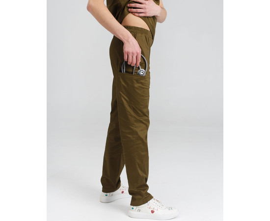 Зображення 8 Медичний костюм чоловічий Денвер хакі р. 54, "БІЛИЙ ХАЛАТ" 404-368-679, Розмір: 54, Цвет: хакі