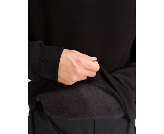 Зображення 5 Медичний утеплений світшот чоловічий Онтаріо чорний р. 2XL, "БІЛИЙ ХАЛАТ" 479-321-730, Розмір: 2XL, Цвет: чорний